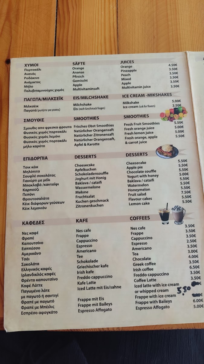 Menu Santa Barbara Kostas Lakis Restaurant Cafe Bar-2